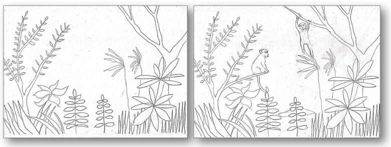 henri rousseau coloring pages