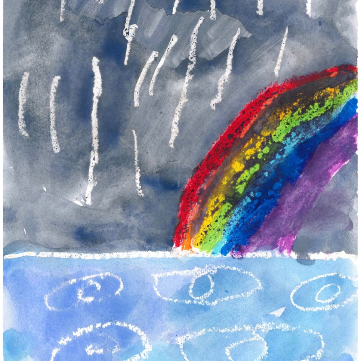 Willingham Primary School - Year 1 & 2: Weather paintings